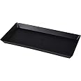 Tovokart Inverter Battery Tray [ONLY for Tall Tubular Battery] Rectangular Shape for Placing Under The Battery for Safety and Protection of Floor from spillage. (Black Colour)