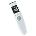 Produktbild Ohrthermometer Baby Kind Und Erwachsener Stirnthermometer, Berührungsloses Kinderthermometer, Digitales Infrarot-Ohr- Und Stirnthermometer, Einfach Zu Bedienen (Color : White)