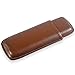 Produktbild SHIZHESHOP 2- Finger Leder Reise Zigarre Fall Humidor mit Zedernholzfutter (braun)