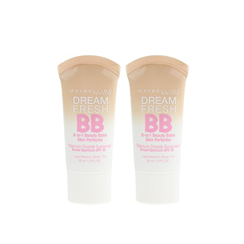 Maybelline 'Dream Fresh BB Cream' (Light/Medium) 1oz/30ml (Pack Of 2)