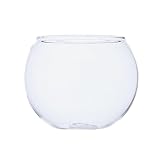 acuario redondo Adecuado para una amplia variedad de usos, incluyendo arreglos florales decorativos, centros de mesa de boda, velas flotantes y mucho más.