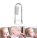 GutarGoo Baby Items Children Teeth Clear Massage Soft Silicone Baby Finger Toothbrush + Free Small Box RS.199.00