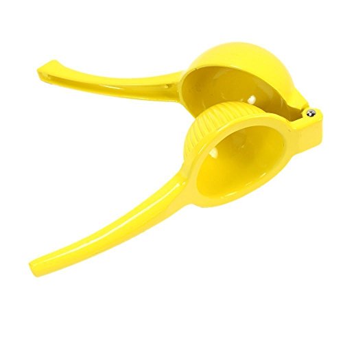 Zitronenpresse – TOOGOO(R) Metall Zitrone Orange Obst Presse Entsafter Gelb - 4