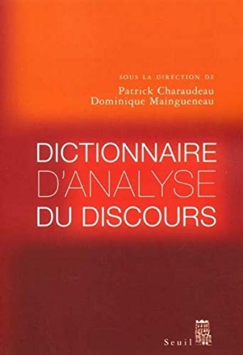 Download Dictionnaire d'analyse du discours Download Dictionnaire d'analyse du discours