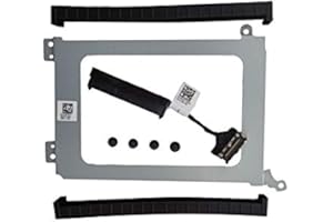 氷面鏡 NEW For Dell XPS 15 9550 9560 Precision 5510 5520 Hard Drive HDD Cable +Caddy +Rubber Rail XDYGX