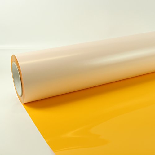 1m x 0,5m Poli-Flex Premium Folie Gelb 410 Flexfolie Buegelfolie Poli-Flex
