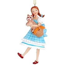Gisela Graham: Set di 2 decorazioni per feste in stile vittoriano per bambini e bambine su una slitta, in resina, colore: bianco