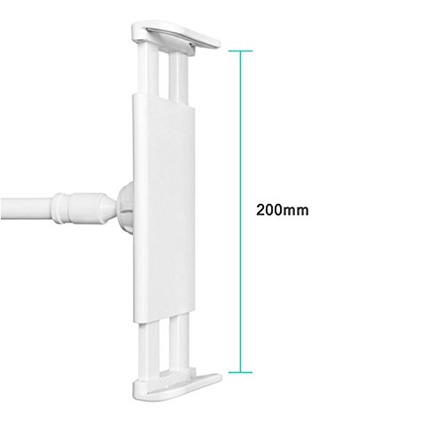 Schwanenhals Handyhalter iPad Stand Handy Clip StÃ¤nder Tablet Halterung, 360 einstellbare Universal Smartphone Halterung (Silber)