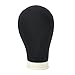 Multi Size-Poly Canvas Block Head For Wig Making Drying Styling Coloring Black 24 Inch