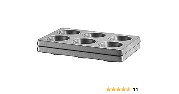 KitchenAid KBNSS06MF Set di 2 stampi per 6 muffin : Amazon.it: Casa e cucina