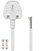 Produktbild Goobay Geräteanschlusskabel Großbritannien, 5 m, Weiß; Geräteanschlusskabel Großbritannien, 5 m, Weiß, 5 m - Großbritannien 3-Pin-Stecker (Typ G, BS 1363) > Lose Kabelenden 3-polig
