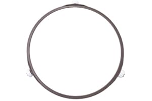 DAKEXIONG Anello per forno a microonde, anello girevole per microonde Anello girevole universale per microonde 17,8 cm, supporto per vassoio in vetro Anello interno di ricambio