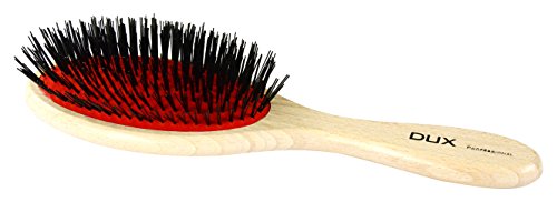 Dux Master of Hair Cushion Brush 11 Rows polyamide White Handle 100% FSC, 1 pièce