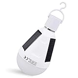 bateria 12v recargable solar 【LED de Calidad y Ahorro de Energía】 La bombilla de luz solar LED portátil adopta una placa conductora térmica y de LED de calidad, que proporciona una luz blanca de 6500K con una larga vida útil. Además, esta bombilla ofrece mayor brillo con mucho menos consumo de energía, muy ambiental.