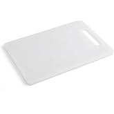 VIER - Chopping board made of polypropylene, BPA and PFOA FREE, measures 34 cm (13.38 in) long by 24 cm (9.44 in) wide.
