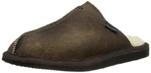 Shepherd Hugo 1201 - Zapatillas de casa para Hombre, Color marrón, Talla 44