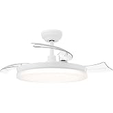 Philips Ceiling fan TYNL white 106cm CCT dimmable | Remote control