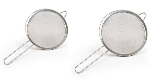 Preisvergleich Produktbild 2tlg. Set Küchensiebe Edelstahl
