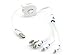 Produktbild Ladekabel, einziehbares 4 in 1 Multifunktions-Universal USB-Ladegerät Kabel für iPhone, Android, MP3, MP4.