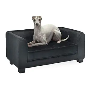 Enchanted Home Pet Surrey Pet Sofa - Black