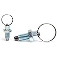 M10 Index Plunger with Ring Pull Spring Loaded Retractable Locking pin nut Bolt