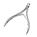 WMA Stainless Steel Nail Cuticle Spoon Pusher Remover Cutter Nipper Clipper Set-3 of Pack
