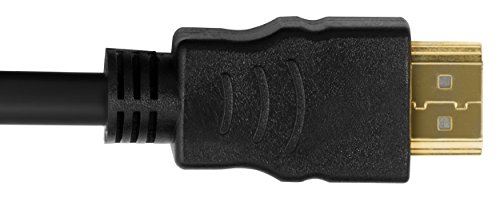 mumbi High Speed MINI HDMI Kabel Full HD 3D / Mini HDMI C Stecker auf HDMI A Stecker – VERGOLDETE Kontakte 1m - 3