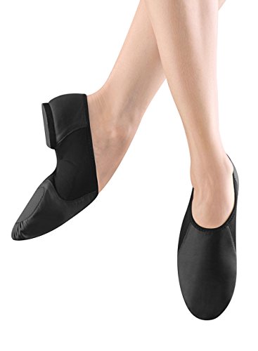 BlochNEO+ Bloch Flex Jazz Shoe, Dance Shoes, Ladies, Girls, Jazz Slip On (Black, UK 1.5)
