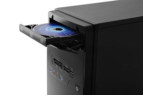 Entertain PC IDV A10-7850K-2 inkl. Windows 10 Home – AMD Quad-Core A10-7850K 4x 3700 MHz, 16GB RAM, 120GB SSD, 1TB HDD, 300MBit/s WLAN, 10in1 CardReader – 24″ LED Monitor, Tastatur-Maus Set - 2