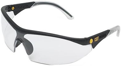Caterpillar Semi-rimless Glasses Clear One Size