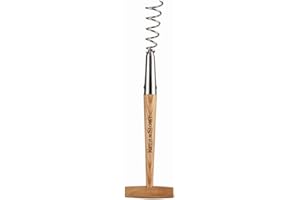 Kent & Stowe Deshierbador Corto Manual – Extractor de Malas Hierbas de Acero Inoxidable, deshierbadora con Mango de Madera de Fresno, tamaño: 97 cm