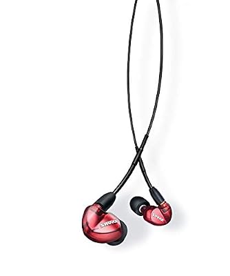 Shure SE535LTD+BT1-EFS Écouteurs Rouge