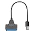 Produktbild Luckiests USB 3.0 SATA 3 Kabel Sata auf USB-Adapter 2,5 Zoll SSD HDD Festplatte 22 Pin SSD SATAIII Kabel Plug and Play