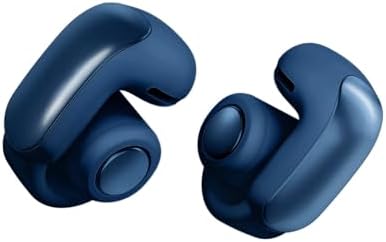 Bose Ultra Open Earbuds Auricolari Open-ear Wireless Bluetooth 5.3 con Lunga Durata della Batteria, Tecnologia OpenAudio, Fino a 48 Ore di Autonomia, Blu Lunare - Edizione Limitata