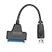 Price comparison product image Luckiests USB3.0 to SATA Cable 2.5inch HDD/SDD Hard Drive Adapter Cable Converter Black 2.5" Laptop HDD SSD 20cm Length