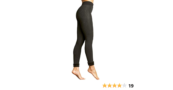 Faux Fur Lined Legging Tights 