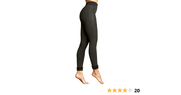 lemon seamless fur legging