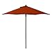 Produktbild SONNENSCHIRM Easy, Durchmesser 2 Meter / 200 cm Gartenschirm Push Up, Farbe: Terra (rot)