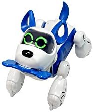 PUPBO - Blue Robot Dog that obeys your Commands & Expresses Emotions.