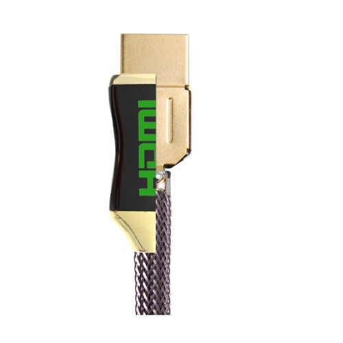 LCS – ORION EVO – 1M – Ultra HD 4K 2160p – HDR – 3D – Full HD 1080p – Neue Version HDMI kabel 2.0a/b – 2.0 – 1.4a kompatibel – Dreifach-Abschirmung – ARC – CEC – Highspeed mit Ethernet – FULL METAL JACKET CONNECTORS - 3