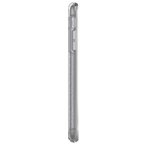 OtterBox Symmetry Clear - Funda protecci  n transparente para iPhone 7 Plus 8 Plus Stardust  purpurina 