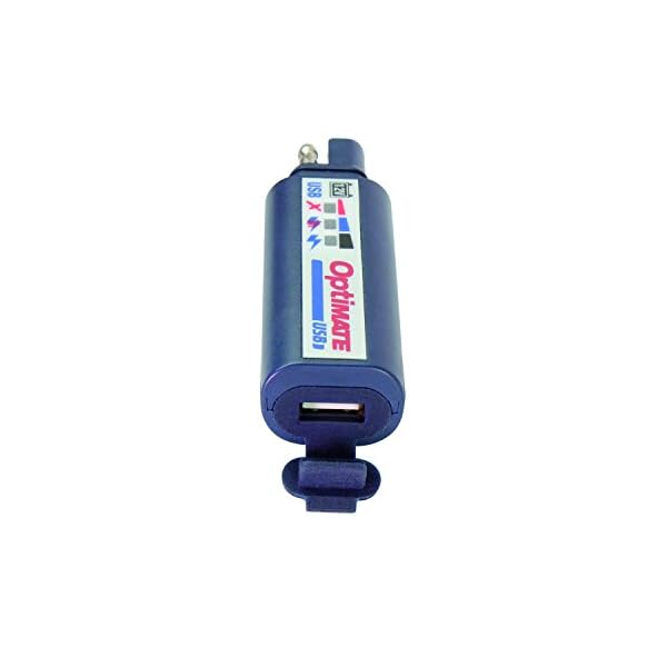 OptiMate OM O100 Cargador SAE USB 2400mA, Salida de 5V 1000mA - Imagen 4