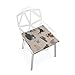 Produktbild Enhusk Gorilla Lustige Waldtiere Benutzerdefinierte Weiche Rutschfeste Quadratische Memory Foam Chair Pads Kissen Sitz Für Home Kitchen Esszimmer Büro Schreibtisch Möbel Innen 16x16 Zoll