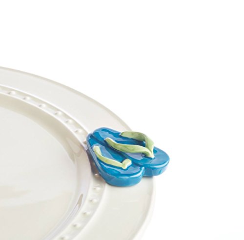 Nora Fleming Flip Flop Mini - Nora Fleming Sunning & Funning! Mini A156 by Nora Fleming