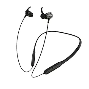 Panthershieldz Elite Sports Pro in-Ear Bluetooth 5.0 Earphones with Mic, 20 Hrs Playtime, Tru Sonic Bass Boost, Environmental Noise Cancellation (ENC), 10mm Drivers, IPX5 Water Resistant Neckband.