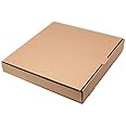 We Can Source It Ltd – 12” Plain Brown Pizza Boxes – Kraft Cardboard Pizza Boxes – For Takeaway, Storage, Serving, and Delivery – Food Safe, Disposable, and Biodegradable – 25 Pack