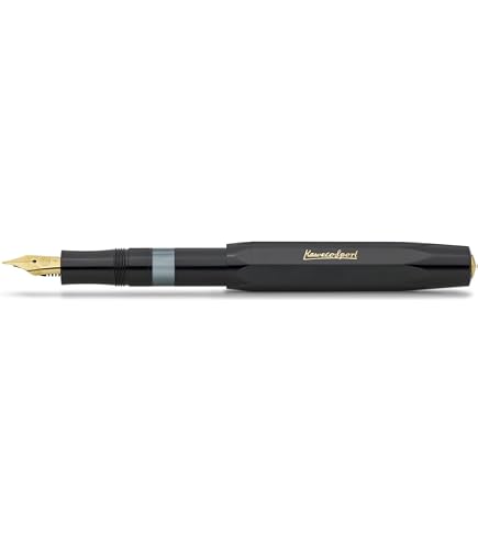 Kaweco COLLECTION Iridescent Pearl I Premium penna stilografica per cartucce d'inchiostro con pennino in acciaio di alta qualità penna stilografica Kaweco Sport 13 cm larghezza penna BB (extra larga