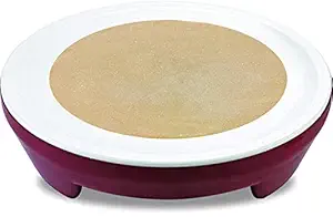 STHITI Polpat Plastic Fiber Unbreakable roti-Maker, Rolling-pin Board, Life time Durable roti/papad/chapati/Puri