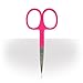 Roo Straight Hot Pink Nail Scissors