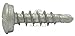Produktbild KIESUNDCO Nummernschildschraube selbstbohrend 5 x 19 mm verzinkt PH2 100 Stück - Antrieb PH 2 Stahl verzinkt